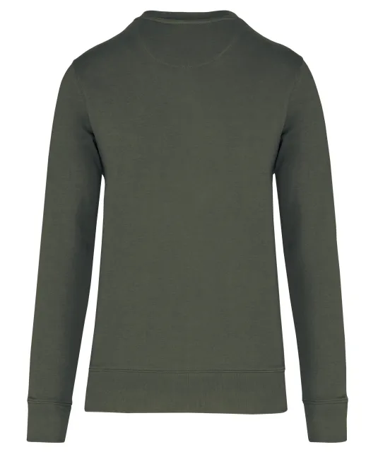 K4025 - Ecologische sweater met ronde hals Dark Khaki