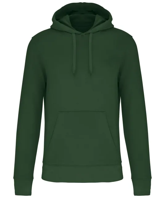 K4027 - Ecologische herensweater met capuchon Forest Green