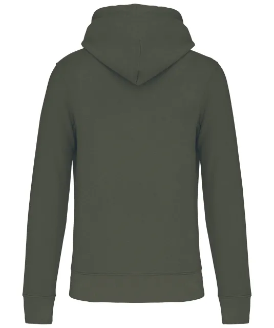K4027 - Ecologische herensweater met capuchon Dark Khaki