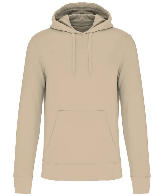 K4027 - Ecologische herensweater met capuchon Light Sand
