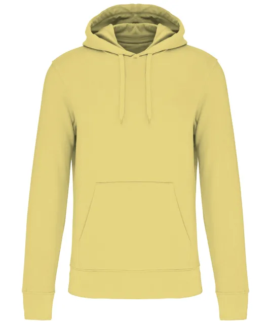 K4027 - Ecologische herensweater met capuchon Lemon Yellow