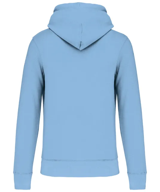 K4027 - Ecologische herensweater met capuchon Sky Blue