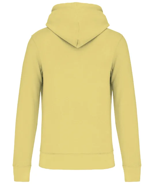 K4027 - Ecologische herensweater met capuchon Lemon Yellow