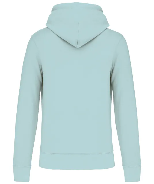 K4027 - Ecologische herensweater met capuchon Ice Mint
