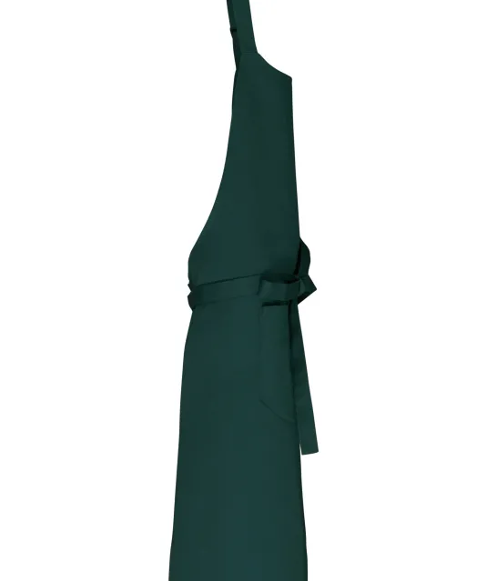 K8007 - Schort met zak van biologisch katoen Amazon Green
