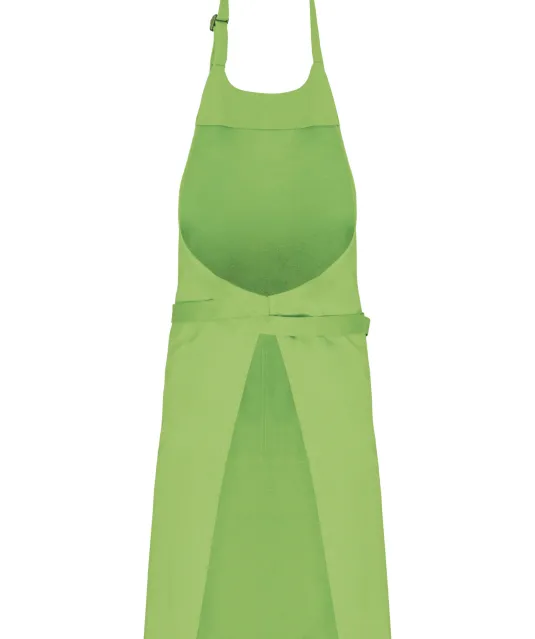 K8007 - Schort met zak van biologisch katoen Lime