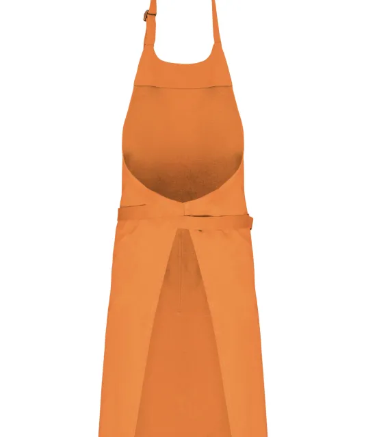 K8007 - Schort met zak van biologisch katoen Light Orange