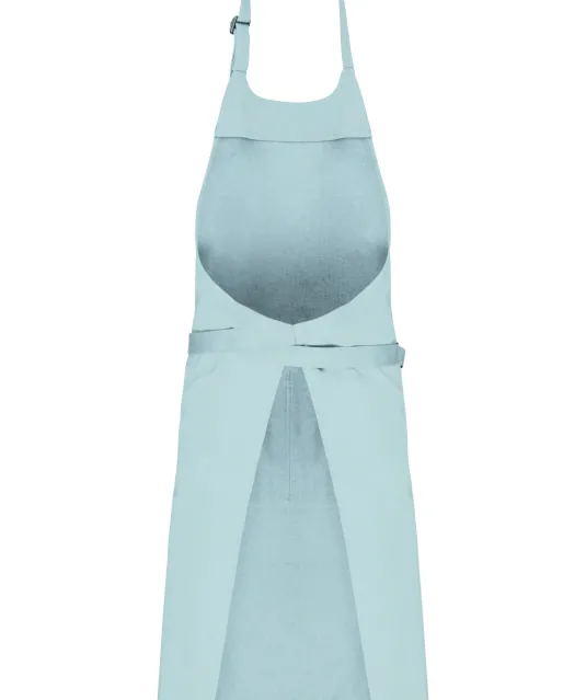 K8007 - Schort met zak van biologisch katoen Ice Mint