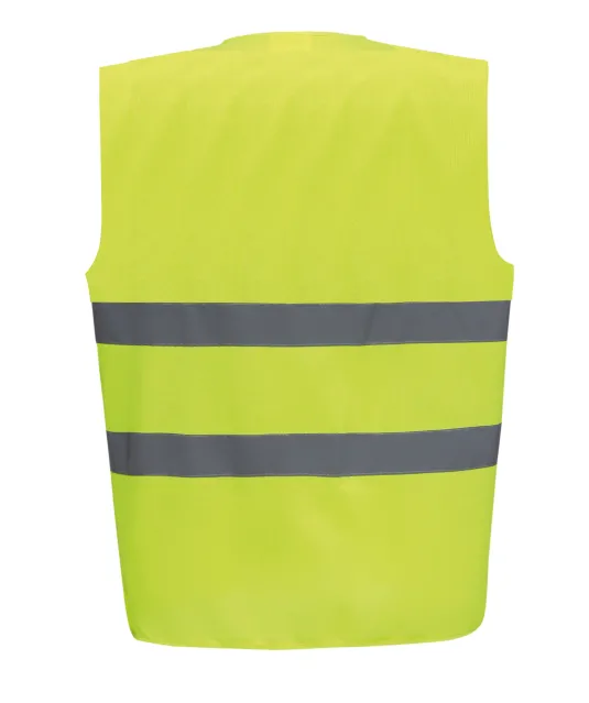YHVW102 - Signalisatie 2 banden hesje Hi Vis Yellow