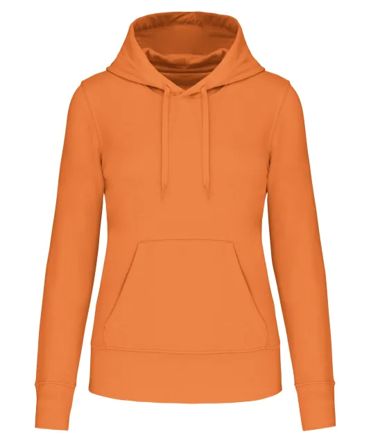 K4028 - Ecologische damessweater met capuchon Light Orange
