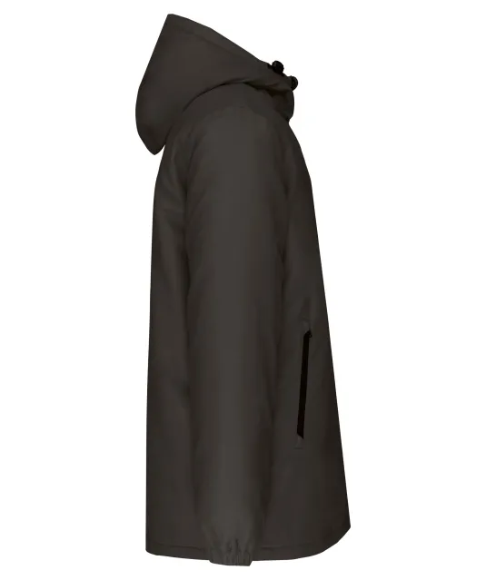 K6152 - Unisex gerecycled parka met capuchon Dark Grey