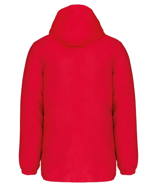K6152 - Unisex gerecycled parka met capuchon Red