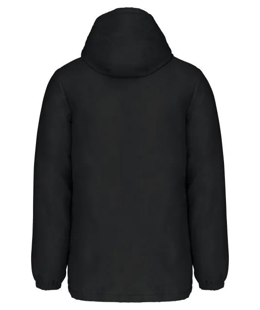 K6152 - Unisex gerecycled parka met capuchon Black