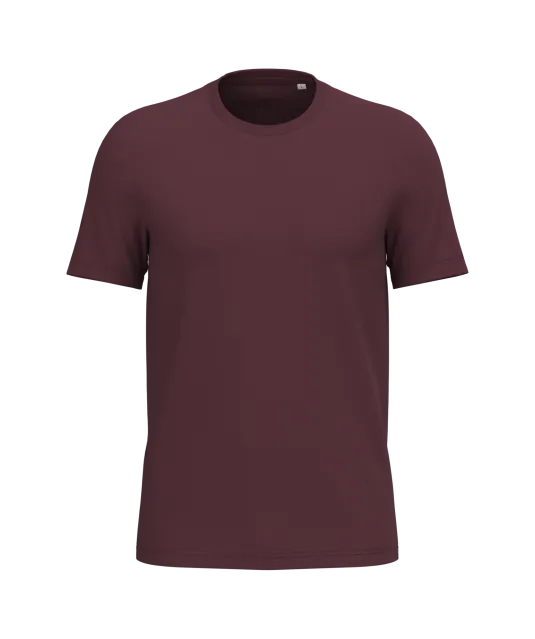 NS300 - Ecologische uniseks T-shirt Dark Cherry
