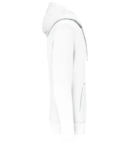 K4029 - Ecologische kindersweater met capuchon White