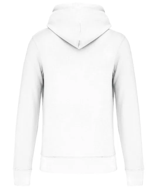 K4029 - Ecologische kindersweater met capuchon White