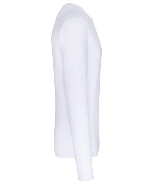 K4026 - Ecologische kindersweater met ronde hals White