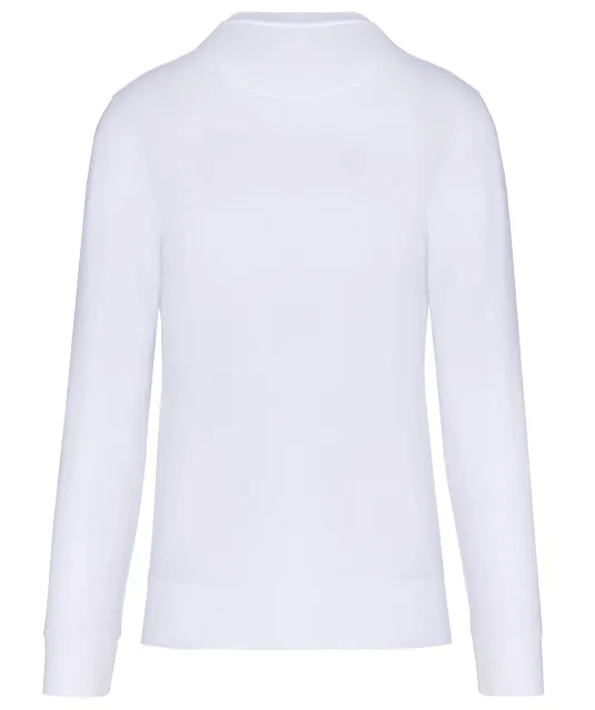 K4026 - Ecologische kindersweater met ronde hals White