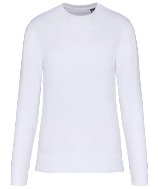 K4026 - Ecologische kindersweater met ronde hals White