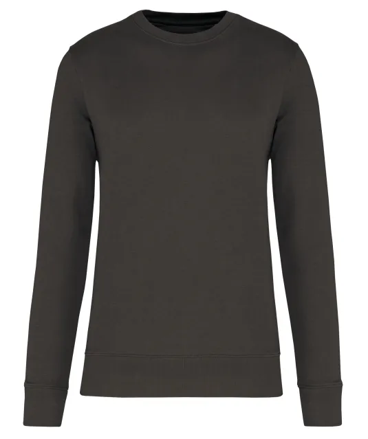 K4026 - Ecologische kindersweater met ronde hals Dark Grey