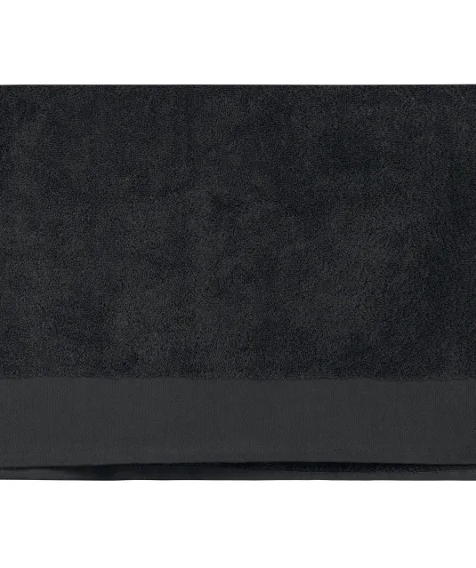 K102 - Biologische strand badlaken Black
