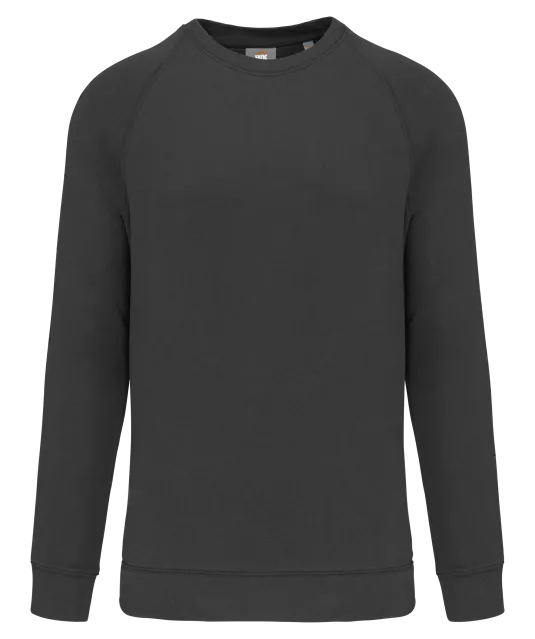 WK402 - Sweater ronde hals Dark Grey