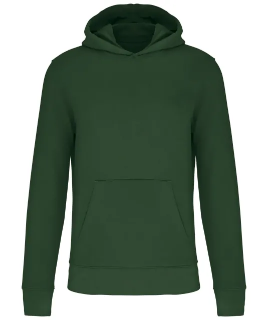 K4029 - Ecologische kindersweater met capuchon Forest Green