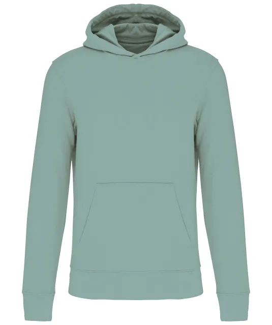 K4029 - Ecologische kindersweater met capuchon Sage