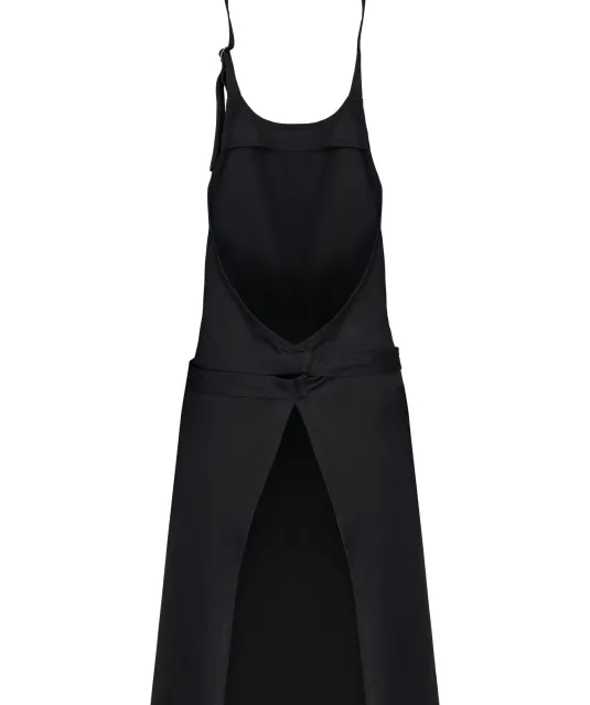 K8005 - Schort wasbaar op hoge temperatuur Black