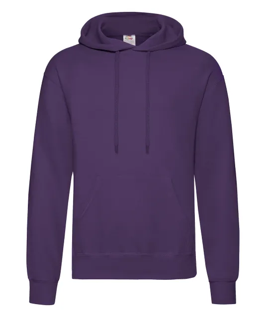 SC244C - Classic Sweater met capuchon (62-208-0) Purple