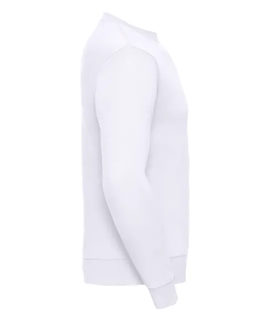 RU262M - Authentic Sweater met ronde hals White