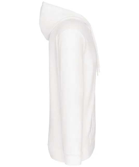 K479 - Sweatvest met capuchon White
