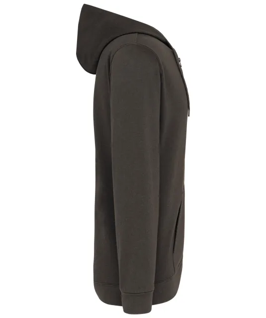 K479 - Sweatvest met capuchon Dark Grey
