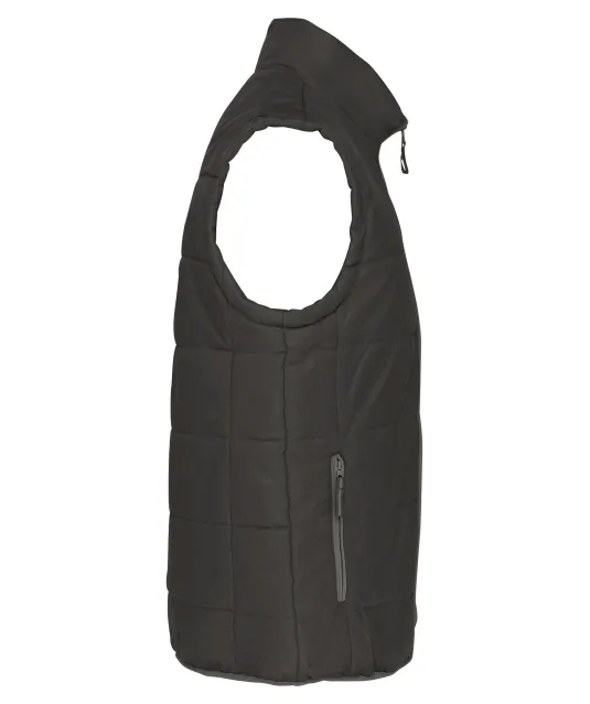 K6116 - Gewatteerde bodywarmer Dark Grey