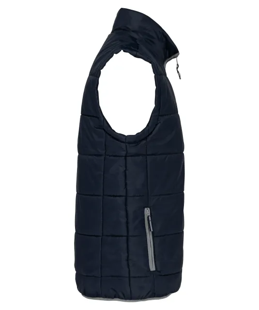 K6116 - Gewatteerde bodywarmer Navy
