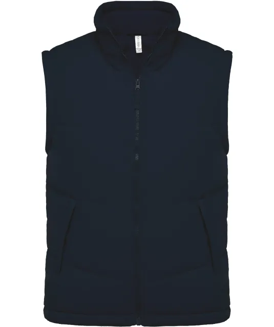 K6118 - Met fleece gevoerde bodywarmer Navy