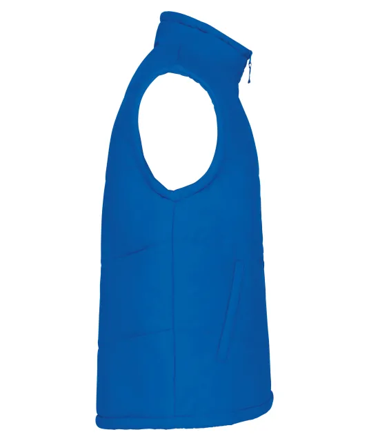 K6118 - Met fleece gevoerde bodywarmer Light Royal Blue