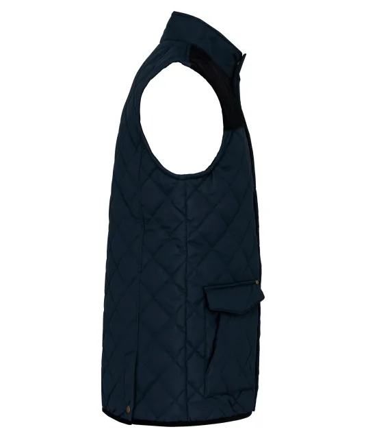 K6124 - Gewatteerde herenbodywarmer Navy / Black