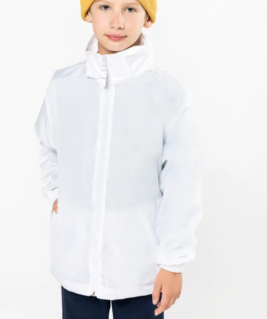 K6102 - Kinderwindbreaker Black