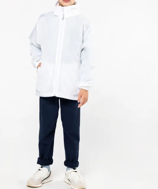 K6102 - Kinderwindbreaker Black
