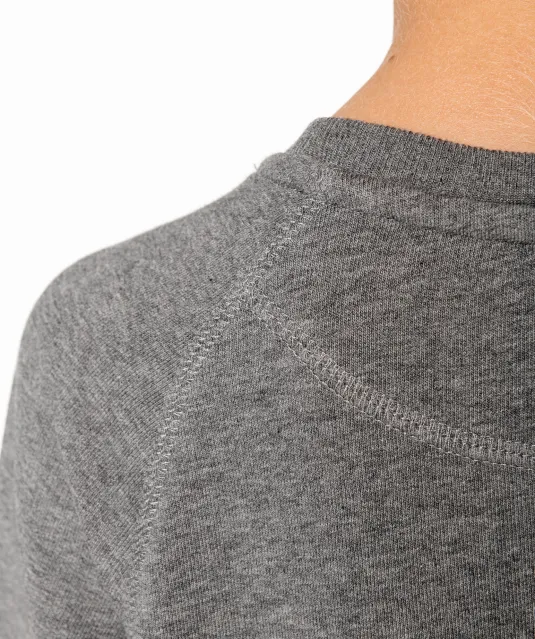 K490 - Sweater bio raglanmouwen kids Black