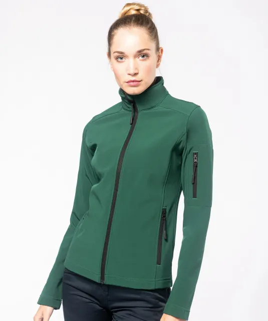 K400 - Dames softshell jas Fluorescent Orange