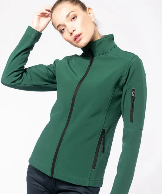 K400 - Dames softshell jas Fluorescent Orange
