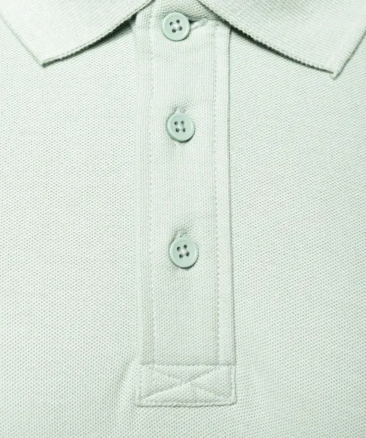K209 - BIO piqué herenpolo korte mouwen White