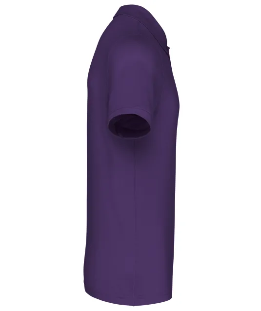 K254 - Piqué-herenpolo korte mouwen Purple