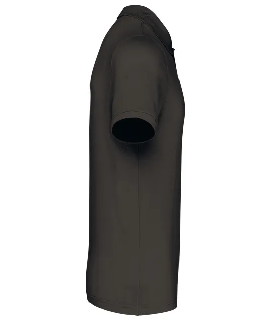 K254 - Piqué-herenpolo korte mouwen Dark Grey