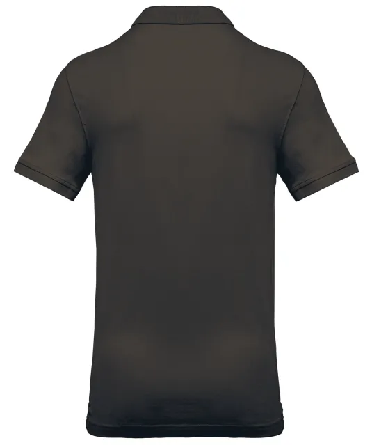 K254 - Piqué-herenpolo korte mouwen Dark Grey