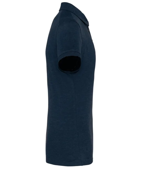 K262 - Herenpolo korte mouwen van jersey French Navy Heather