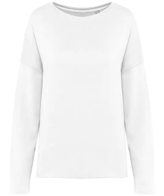 K471 - Damessweater “Loose fit” Off White