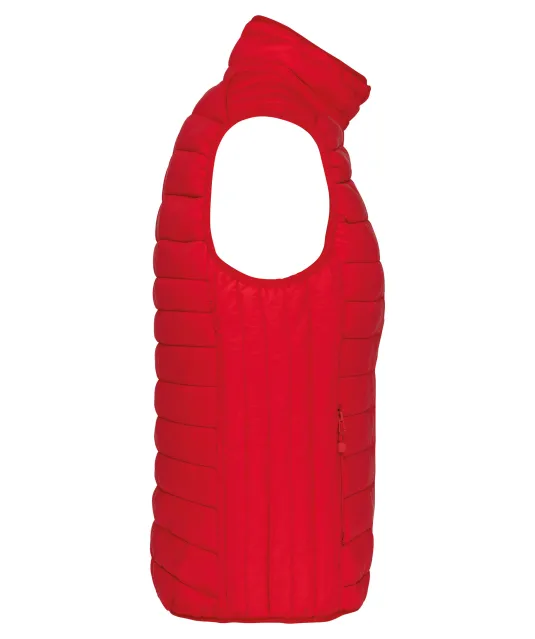 K6114 - Ladies' lightweight sleeveless down jacket Red